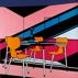 Patrick Caulfield, Cafe' interior afternoon, 1973, Collezione privata Patrick Caulfield, Cafe' interior afternoon, 1973, Collezione privata