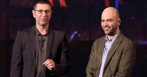Lega, &lsquo;ndrangheta e crisi. Saviano e Fazio tornano in tv con un pizzico di poesia (e tanta retorica) (Lapresse) 
