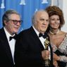 Marcello Mastroianni, Federico Fellini e Sophia Loren (Corbis) ( Steve Starr/CORBIS)