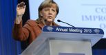 Angela Merkel al World Economic Forum (Epa) 