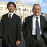L'ex presidente Giuseppe Mussari  e l'ex direttore generale di Mps Antonio Vigni 