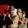 Giunto a Ciampino il C130 con le salme dei 4 alpini uccisi in Afghanistan (Epa) 