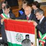 Napolitano apre le celebrazioni per i 150 anni dell'unità d'Italia (Ansa) 