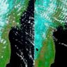Lo tsunami in Giappone visto dal satellite Nasa 
