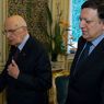 Giorgio Napolitano con Jos Barroso 
