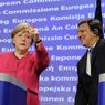 Angela Merkel con Jose Manuel Barroso 