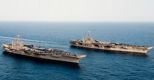 Navi Usa nello Stretto di Hormuz (Reuters) 