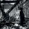 La Holland House Library di Londra distrutta dai bombardamenti aerei nel 1940 