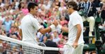 Novak Djokovic e Roger Federer (Afp) 
