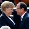 Nella foto la cancelliera tedesca, Angela Merkel, e il presidente francese, Francois Hollande, a Ludwigsburg alla celebrazione dei 50 anni del discorso di Charles de Gaulle (AP Photo) 
