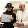 Papa Francesco riceve in forma privata la presidente dell'Argentina, Cristina Kirchner (Ansa) 