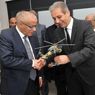 Visita del premier Ali Zeidan agli stabilimenti dell'industria aeronautica turca TAI  