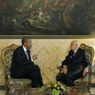 Il presidente Usa Barack Obama (a sinistra) e quello italiano, Giorgio Napolitano, nel corso del loro colloquio al Quirinale (Ansa) (ANSA)