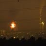 Bombardamenti notturni delle forze israeliane a Nord della Striscia di Gaza (Reuters) (REUTERS)