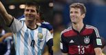 Leo Messi e Thomas Müller 