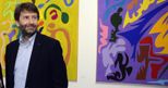 Il ministro dei Beni culturali, Dario Franceschini, durante l'inaugurazione della mostra 'Michelangelo Antonioni “ (Ansa) (ANSA)