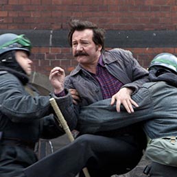 Una scena del film «Walesa - L'uomo della speranza»