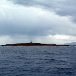 Scoglio Le Formiche di Grosseto (Ansa)