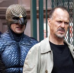 Una foto di scena dal nuovo film di Alejandro Gonzalez Inarritu "Birdman" (Ansa)