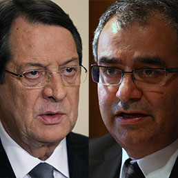 Nicos Anastasiades e Panicos Demetriades