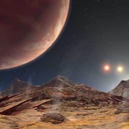 Su HD 188753 capire quando è l'alba e quando il tramonto è un affare serio. Il pianeta infatti sta in un sistema di 3 stelle e ruota attorno alla principale, ma ovviamente le vede tutte e 3