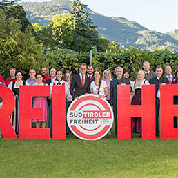 Simpatizzanti del Süd-Tiroler Freiheit