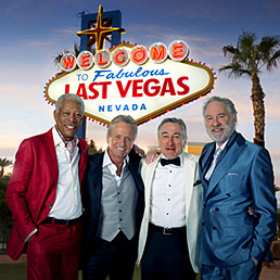 La locandina della commedia «Last Vegas», diretta da Jon Turteltaub