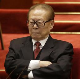 L'ex presidente cinese Jiang Zemin. (Ap)