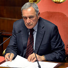 Pietro Grasso (Imagoeconomica)