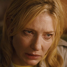 Nella foto Cate Blanchett nel film Blue Jasmine di Woody Allen