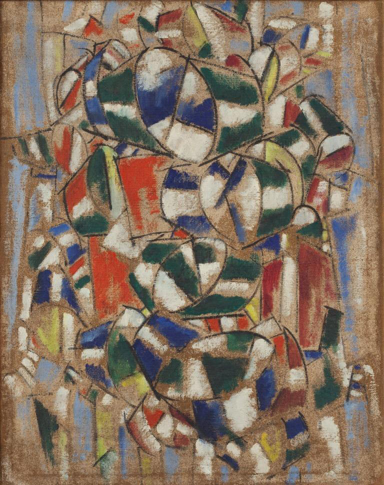 Il quadro attribuito al pittore Henri Legér (1881 1955) e ora trovato falso grazie alle analisi di fisica nucleare