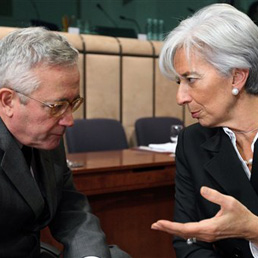 Giulio Tremonti e Christine Lagarde