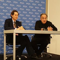 John Elkann e Sergio Marchionne (foto di Mario Cianflone)