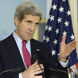 Il Segretario di Stato Usa, John Kerry (Epa)