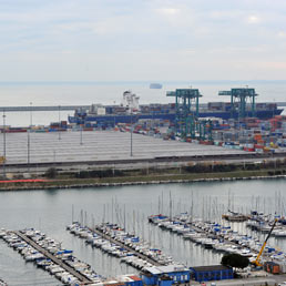 Il porto di Gioia Tauro (Ansa)