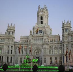 Madrid, Plaza de Cibeles (Epa)