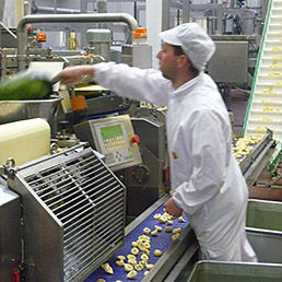 Una linea di produzione Italfood