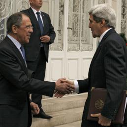 John Kerry e Sergei Lavrov