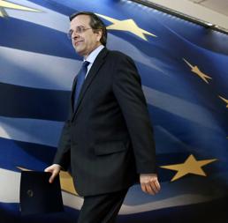 Il Primo ministro greco Antonis Samaras (Reuters)