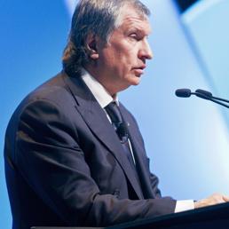 Il numero uno del colosso energetico Rosneft, Igor Sechin. (Reuters)