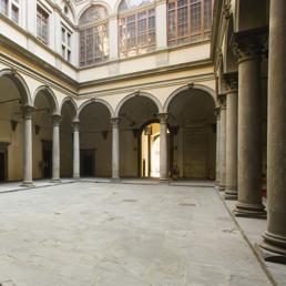 Il cortile di Palazzo Strozzi. (Corbis)