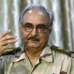 Il generale Khalifa Haftar (Reuters)