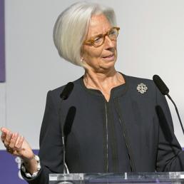 Il numero uno del Fondo monetario internazionale, Christine Lagarde (Olycom)
