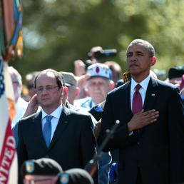 Francois Hollande e Barack Obama (Afp)