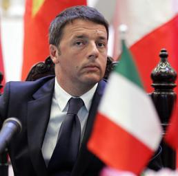 Il presidente del Consiglio Matteo Renzi. (Epa)