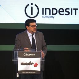 Il presidente e ad di Indesit Company, Marco Milani (Ansa)