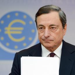 Il presidente della Bce, Mario Draghi (Epa)