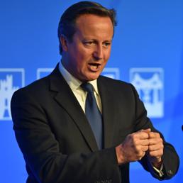 Il premier britannico David Cameron