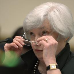 Il presidente della Federal Reserve, Janet Yellen