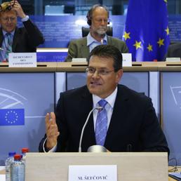 Il vicepresidente della Commissione Ue per l'energia, Maros Sefcovic (Reuters)